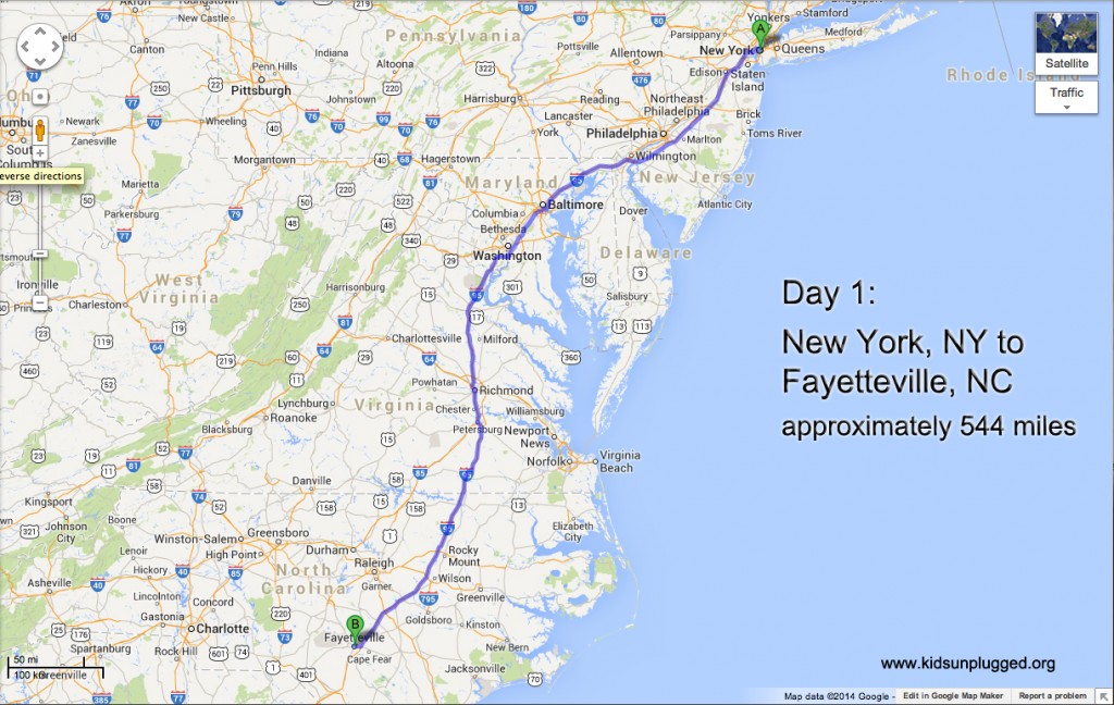 Driving From New York To Florida A StepbyStep Itinerary Kids