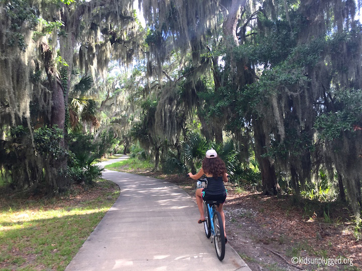 biking