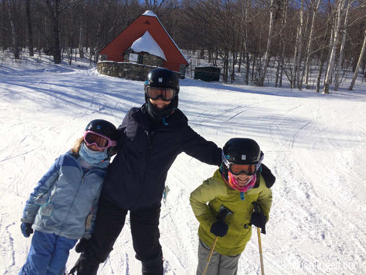 Gorgeous conditions at Stowe Mountain Resort